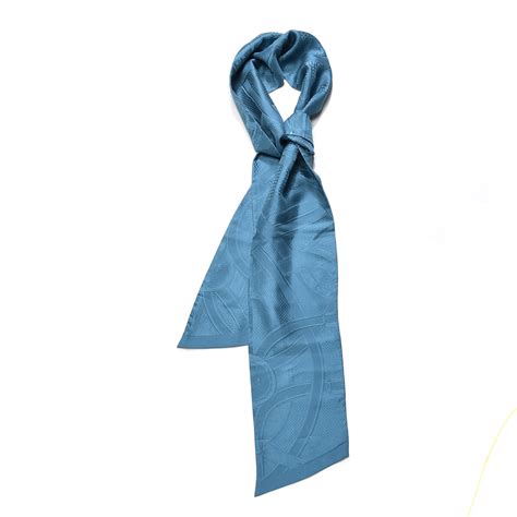 HERMES Silk Foulard Cavalcadour Maxi Twilly .